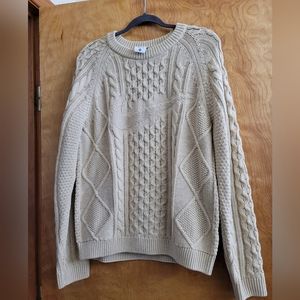 NWOT Men's Nike Sweater. Size Small. Tan.